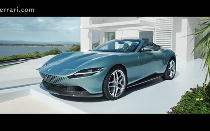 Ferrari Roma Spider: um Gran Turismo explosivo a céu aberto