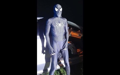 Homem-Aranha apanhado com excesso de álcool ao volante