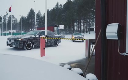 BMW i5 já acelera no Círculo Polar Árctico