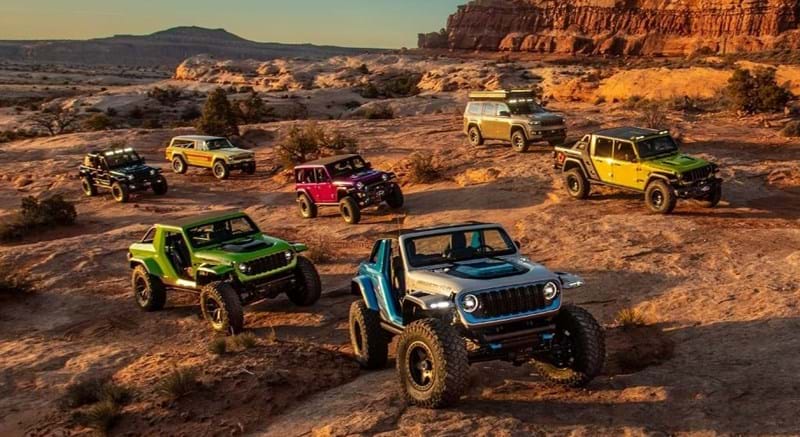 Easter Safari 2023: Jeep leva sete protótipos ao deserto do Moab