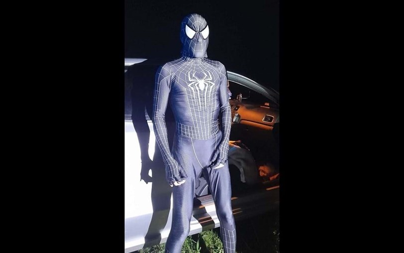 Homem-Aranha apanhado com excesso de álcool ao volante