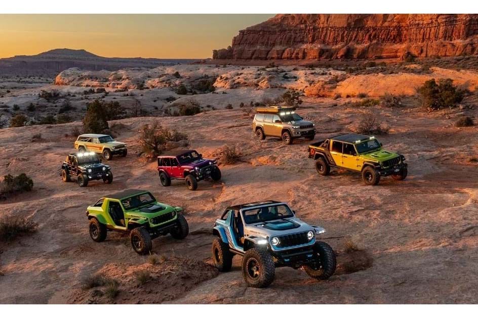 Easter Safari 2023: Jeep leva sete protótipos ao deserto do Moab
