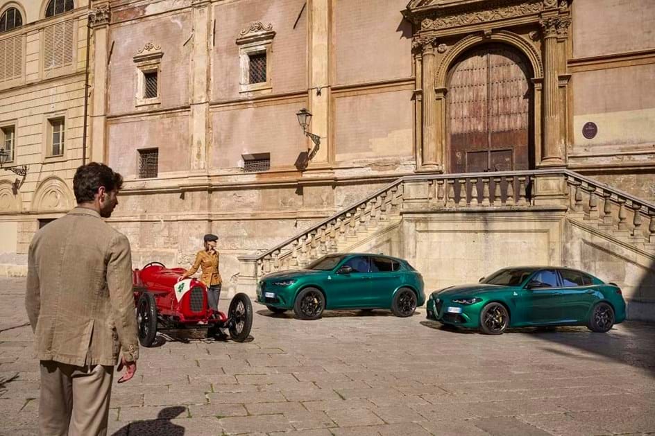 Alfa Romeo aumenta potência do Giulia e Stelvio na série especial Quadrifoglio 100° Anniversario