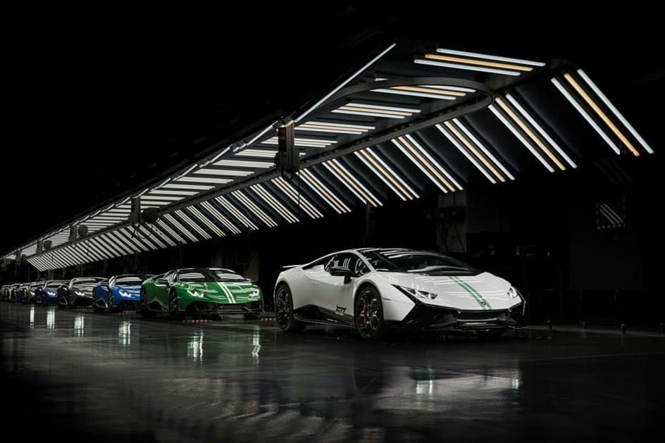 Lamborghini celebra 60 anos com seis Huracán muito especiais