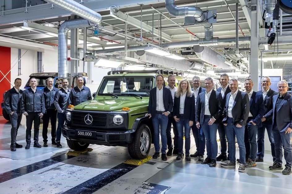 Mercedes Classe G: 'todo o terreno' festeja 500.000 exemplares