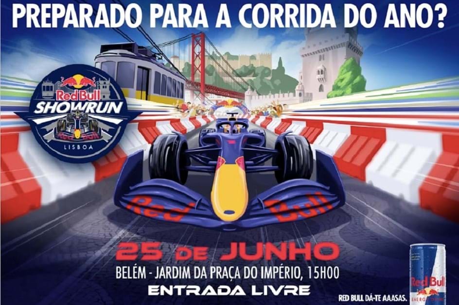 Adepto do ''circo'' da F1? Red Bull Showrun estreia-se em Junho em Lisboa