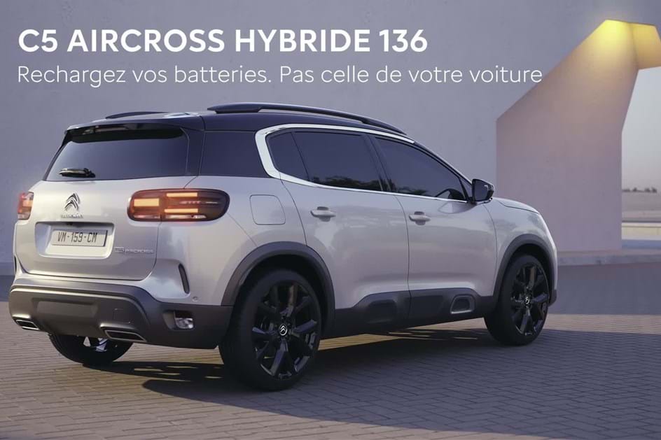 Mais eficiente: Citroën C5 Aircross já é 100% híbrido