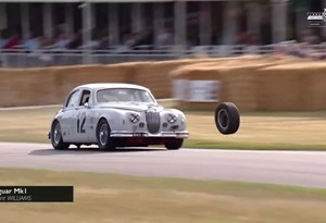 Festival de Velocidade de Goodwood: Jaguar perde roda e Hyundai RN22e bate forte