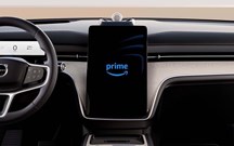 Volvo reforça multimédia com Prime Video e YouTube