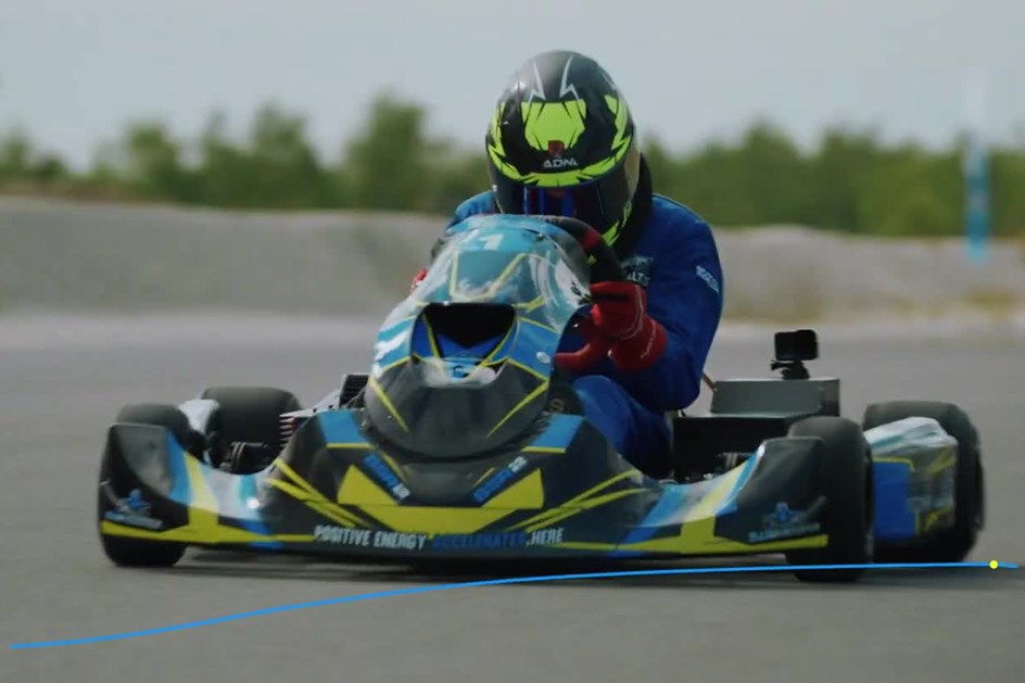 A voar baixinho: 'kart' de produção bate recorde mundial de velocidade
