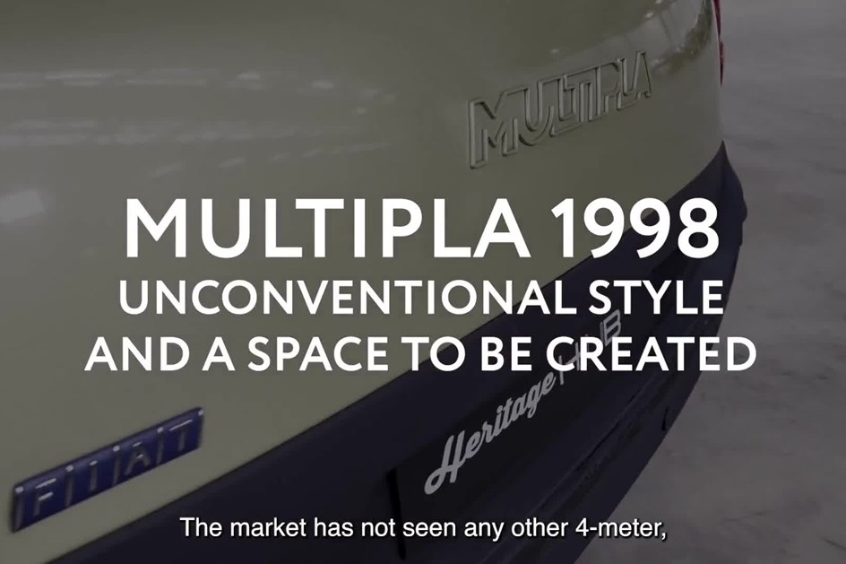 Fiat celebra 25 anos do Multipla com edição única