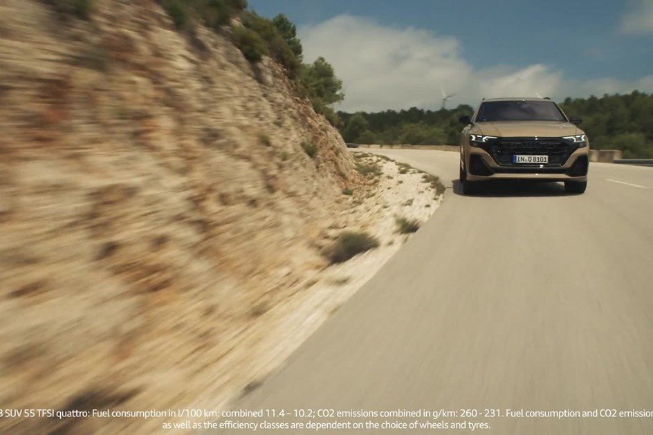 Audi Q8 ''térmico'' com visual mais agressivo já tem preços