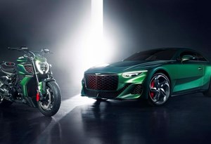 Ainda mais exclusiva: Ducati recria Diavel V4 for Bentley