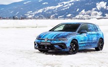 Novo Volkswagen Golf R já acelera no gelo