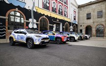 Lisboa cheia de cor: veja o que seis artistas portugueses fizeram ao Toyota Yaris Cross