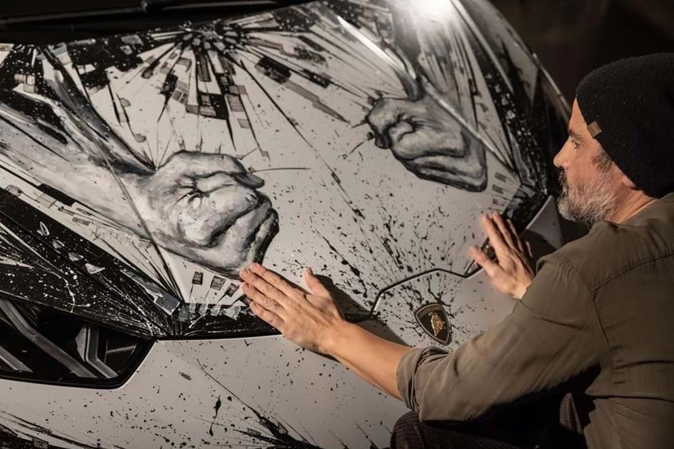 Huracán EVO pintado à mão é o novo minotauro da Lamborghini