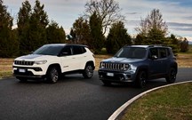 Jeep Renegade e Compass ganham versões e-Hybrid e já têm preços