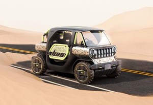 Jeep Dune é o ''buggy'' perfeito para as dunas de Marte