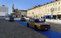 Passado com um olho no futuro: 130 Lancia Delta ao desfile em Turim