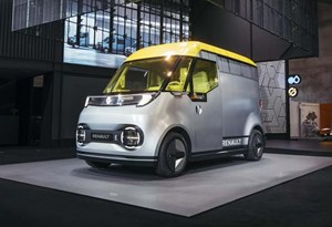 Renault Estafette mostra futuro eléctrico dos comerciais urbanos