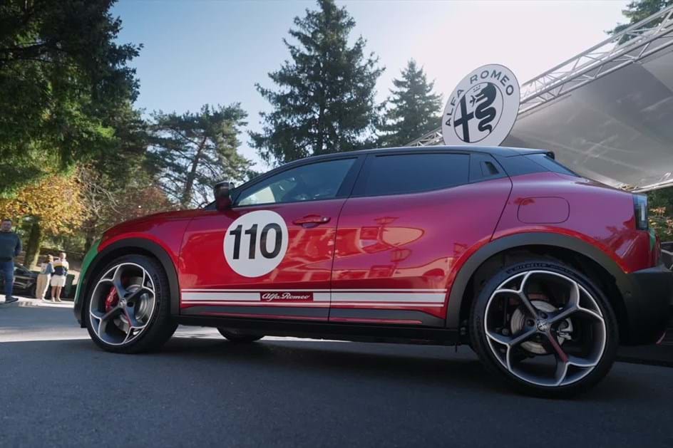  Alfa Romeo: Carlos Tavares acelera Junior Elettrica Veloce no Caramulo Motorfestival