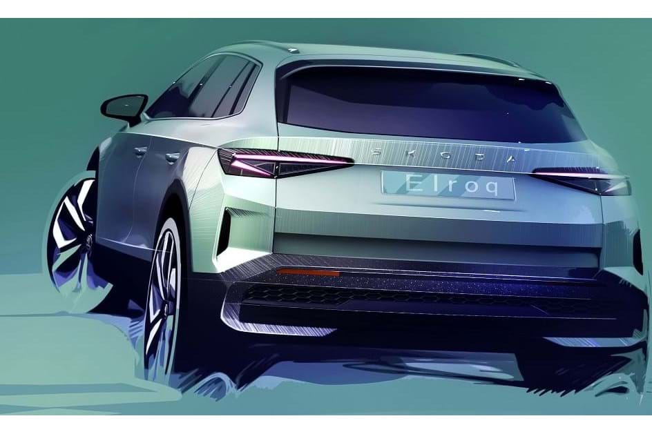 Skoda Elroq despe a camuflagem… mas só em desenho!