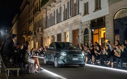 Giorgio Armani dá mais estilo ao Fiat 500e