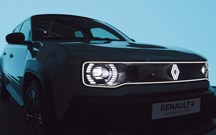 R4 E-Tech Electric é o primeiro Renault com grelha retroiluminada