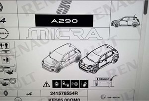 Documento ''pilhado' confirma formas do novo Nissan Micra