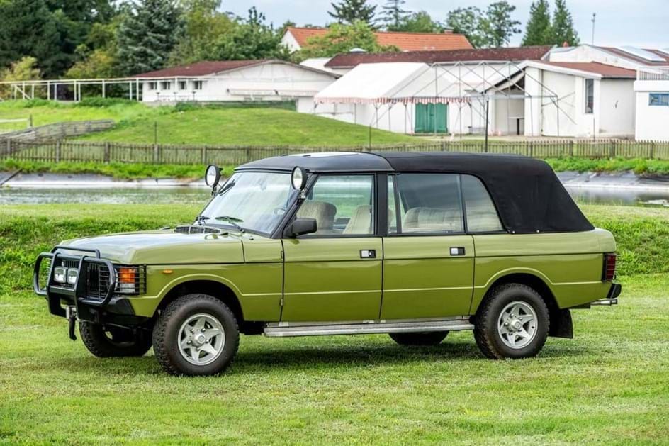 Um descapotável da Guerra Fria: Range Rover exclusivo em leilão