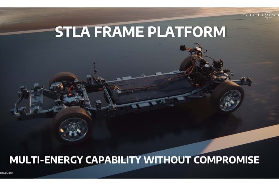 Stellantis estreia STLA Frame para autonomias até 1.100 km