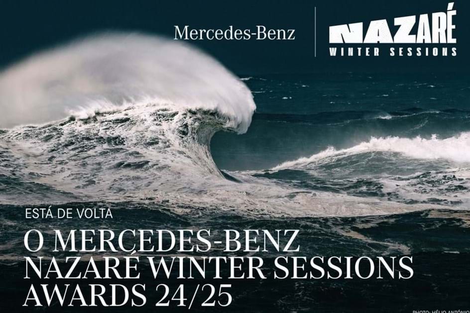 Mercedes-Benz lança concurso Nazaré Winter Sessions Awards