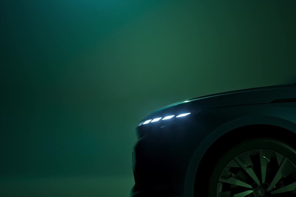 Skoda Enyaq quase a estrear com novo visual 'Modern Solid'