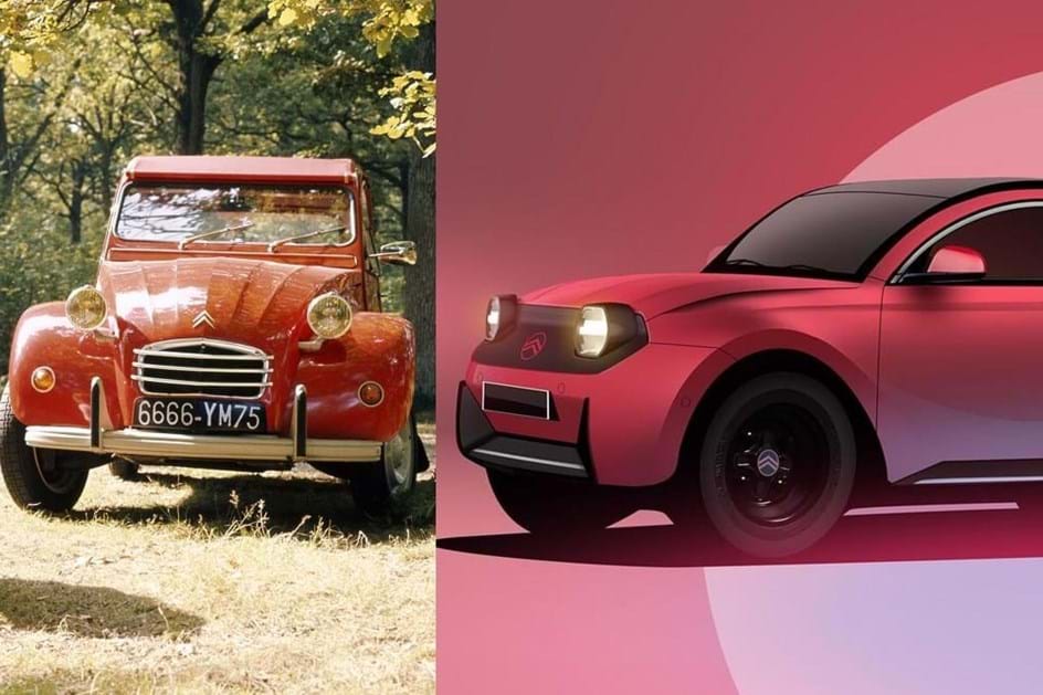 Citroën 2 CV pode estar de volta à estrada como ''eléctrico'' retrofuturista