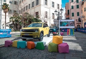 Fiat Grande Panda dança ao ritmo de 'Felicità' do Festival de San Remo