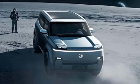 MG Cyber X: um ''cubo'' eléctrico com faróis escondidos sob o capô