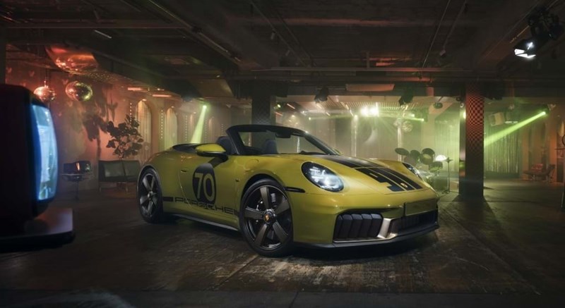 Tire o pó às calças ''boca de sino'': Porsche 911 Spirit 70 regressa ao 'disco sound'