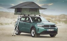 Novo Opel Frontera já tem tenda para gozar os grandes espaços