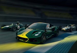 Lotus Emira recorda vitórias de Jim Clark na F1 e em Indianapolis