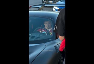 Charles Leclerc ''mata'' decepção no GP Emilia-Romagna com McDonald’s