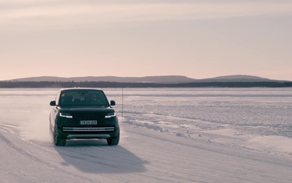 Novos testes no Árctico: Range Rover Electric sem medo do frio