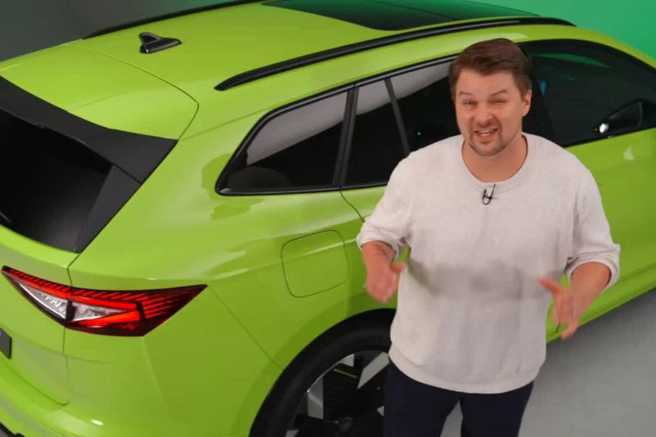 Skoda Enyaq RS renovou-se: está mais rápido e vai mais longe
