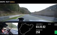 Xiaomi SU7 Ultra ''arrasa'' Rimac Nevera em Nürburgring