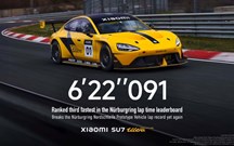 Alguém o trava? Xiaomi SU7 Ultra reforça recorde em Nürburgring