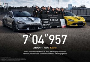 Xiaomi SU7 Ultra ''arrasa'' Rimac Nevera em Nürburgring