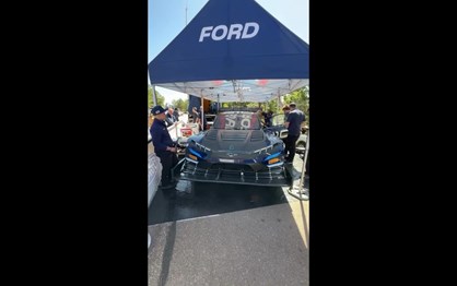 1.400 cv de Ford Super Mustang Mach-E não bateram recorde de Pikes Peak