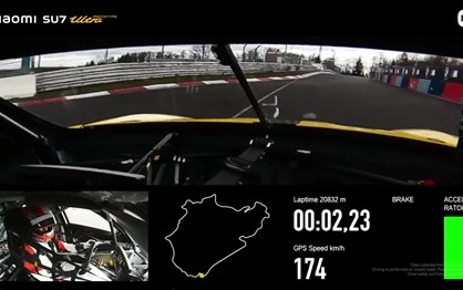 Alguém o trava? Xiaomi SU7 Ultra reforça recorde em Nürburgring