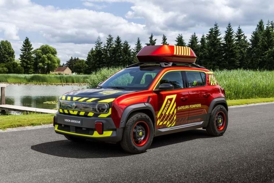 Vision 4Rescue: Renault imagina carro de bombeiros do futuro