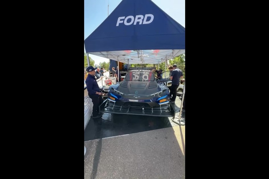 1.400 cv de Ford Super Mustang Mach-E não bateram recorde de Pikes Peak