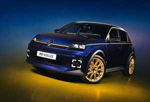 R5 eléctrico em modo Monte Carlo inspirado no Clio Williams